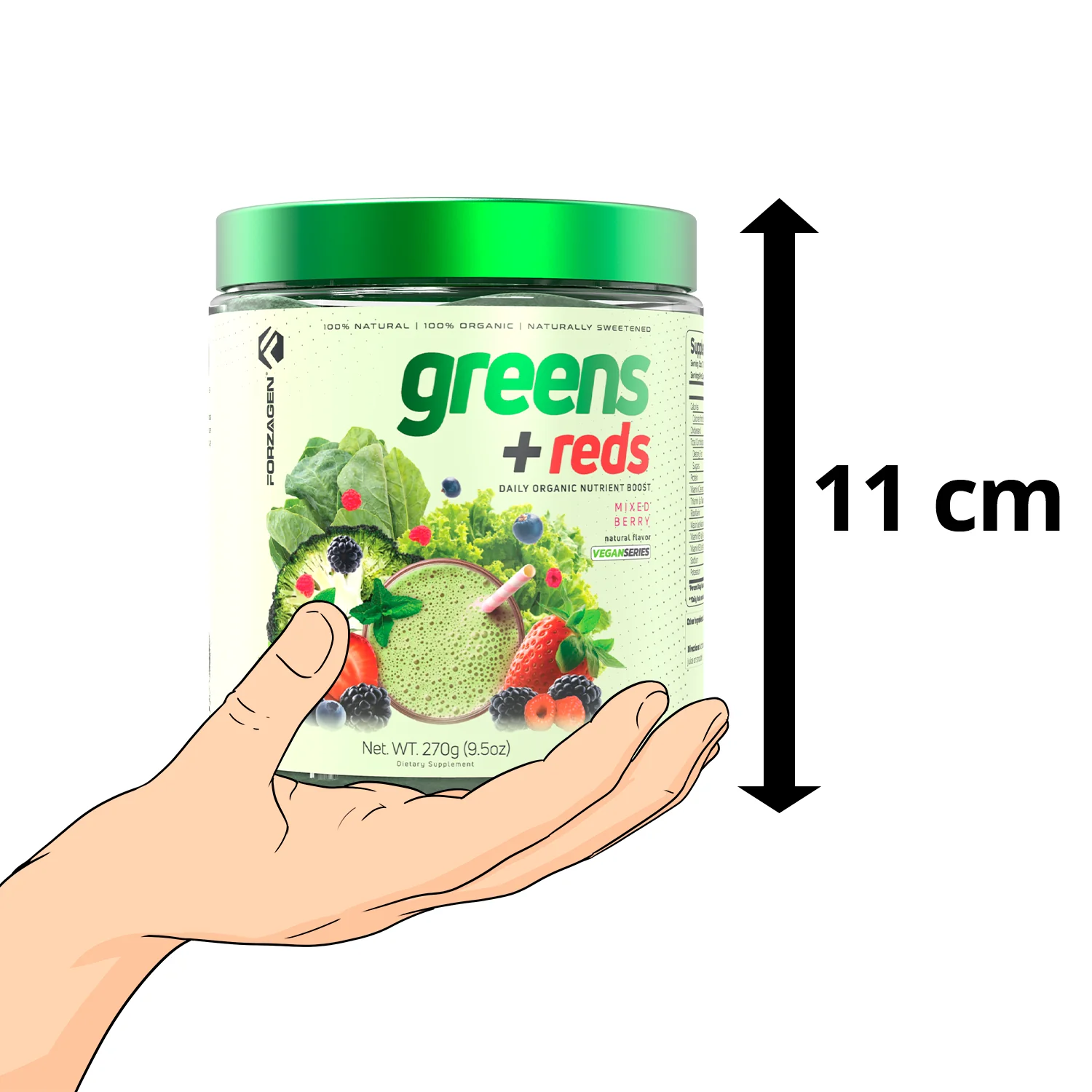 Vegan Greens + Reds Superfood 35 Servings - Image 11